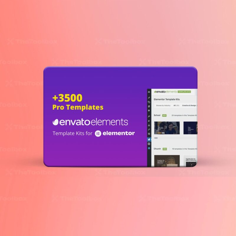 Plantillas Envato Elementor Templates Pro Full