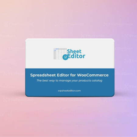 WP Sheet Editor WooCommerce