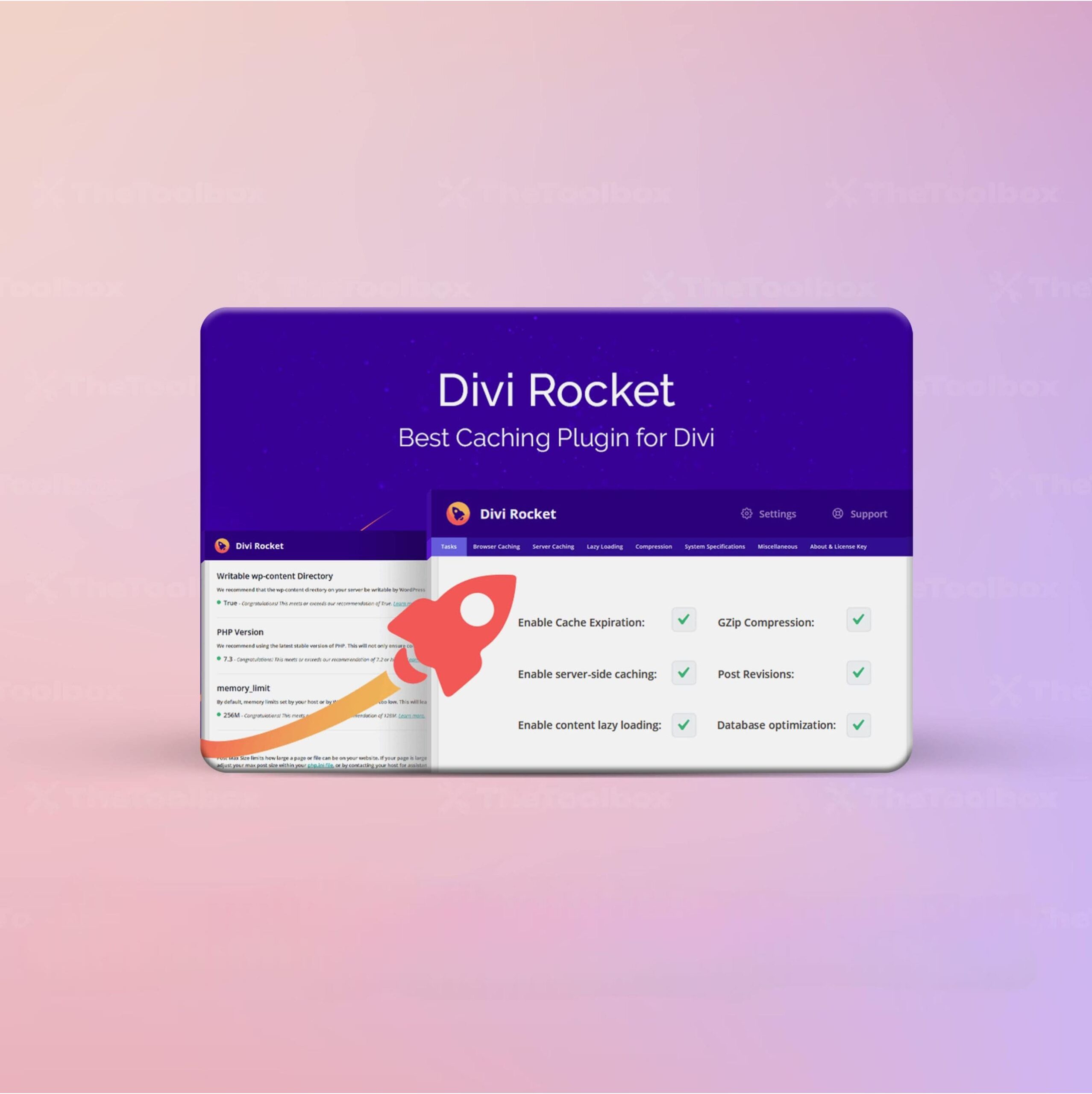 Divi Rocket Caching Plugin For Divi Divi Rocket Caching Plugin For Divi