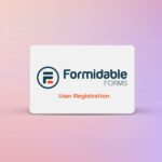 Formidable Forms User Registration