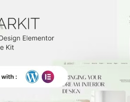 Aarkit – Interior Design Elementor Template