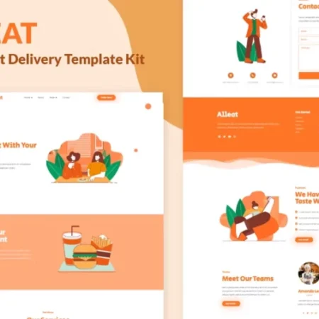 Alleat – Restaurant Elementor Template