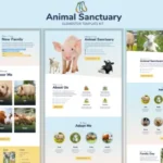 Animal Sanctuary – Non-Profit Template