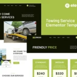 Ankak – Towing Services Elementor Pro Template
