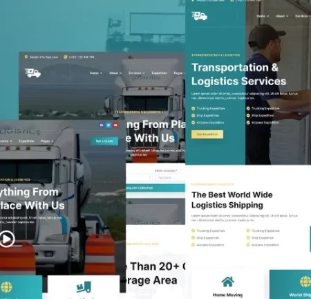Antar – Transportation & Logistics Elementor Template