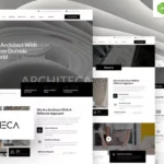 Architeca – Architecture Agency & Interior Design Elementor Template