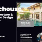 Archouse – Architecture & Interior Design Studio Elementor Template