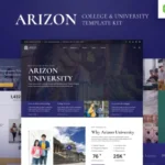 Arizon – College & University Elementor Template