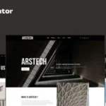 Arstech – Architecture Elementor Pro Full Site Template