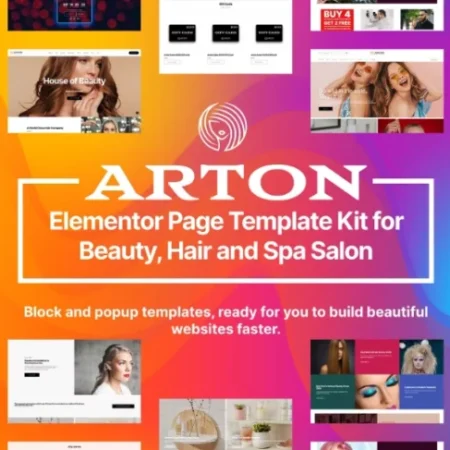 Arton – Beauty & Spa Salon Template