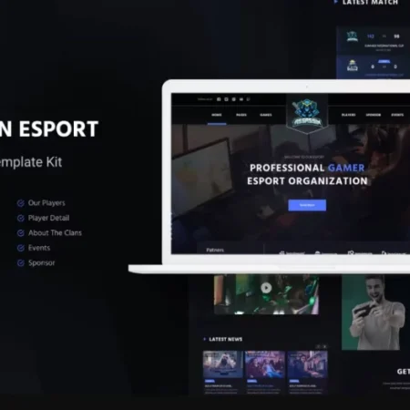 Assasin | eSport & Gaming Elementor Template