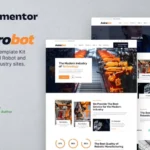 Astrobot – Industrial Robot & Machine Industry Elementor Template