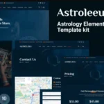 Astroleeu – Astrology & Numerology Elementor Template