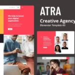 Atra – Creative Agency Elementor Template