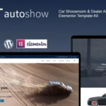 AutoShow – Car Shoowroom & Dealer Elementor Template