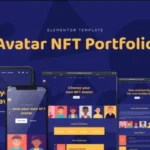 Avatar – NFT Portfolio Elementor Template