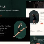 Ballera – Ballet & Dance School Elementor Template