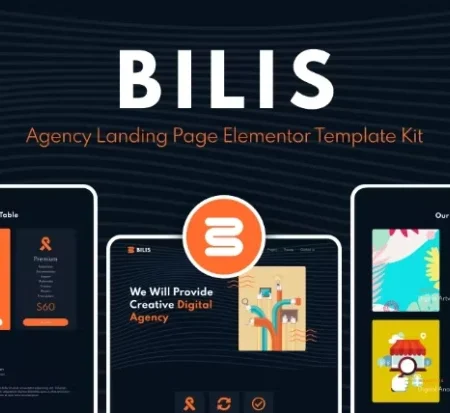 Bilis – Agency Landing Page Elementor Block