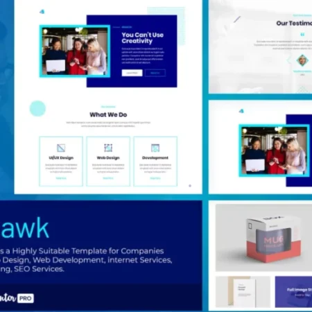 BizHawk – Corporate Agency Elementor Template