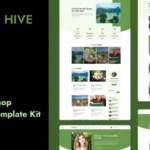 Blog Hive – Personal Blog Elementor Template