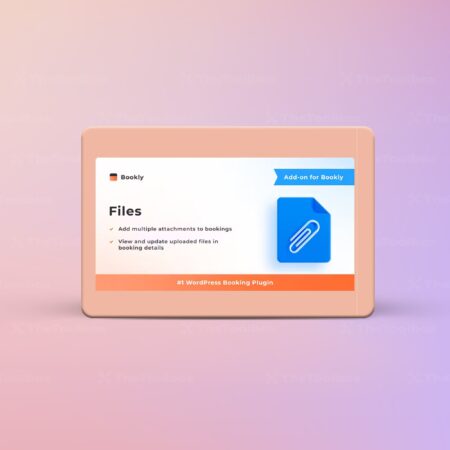 Bookly Files Addon