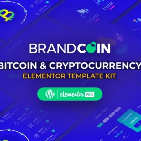 BrandCoin – Cryptocurrency Elementor Template