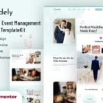 Bridely | Wedding & Event Management Elementor Template
