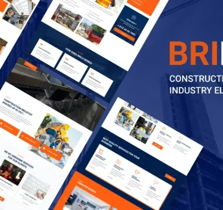 Brilo – Construction & Industry Elementor Template