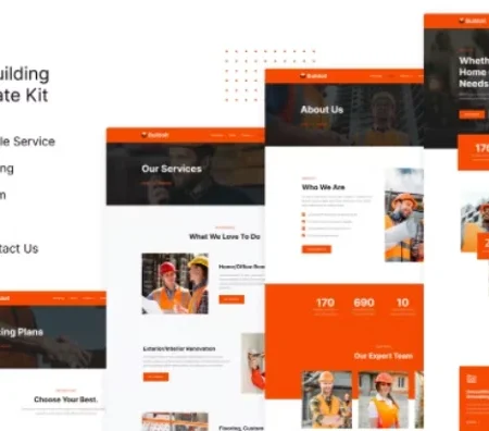 Buildoit Construction & Building Elementor Template