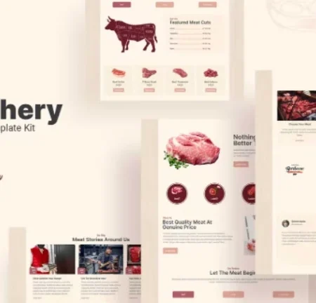 Butcha – Butchery Shop Elementor Template