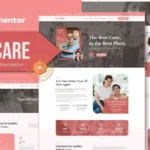 Bycare – Senior Care Foundation Elementor Template