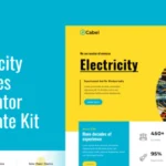 Cabel – Electricity Services Elementor Template