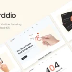 Carddio – Card Payment & Online Banking Elementor Template