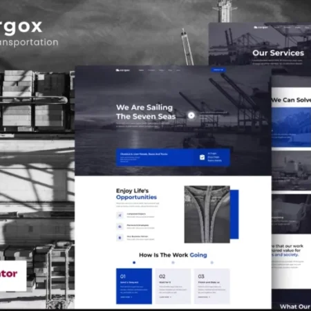 Cargox – Logistic & Transportation Elementor Pro Template
