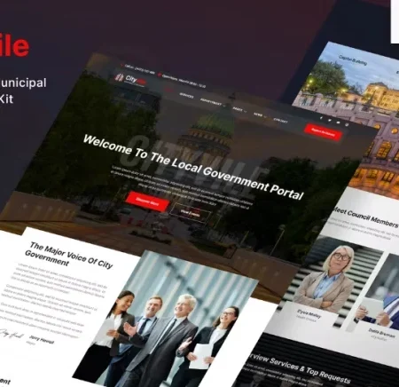 Cityvile – City Government & Municipal Elementor Template