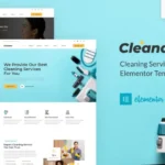 Cleanary – Cleaning Service Company Elementor Template
