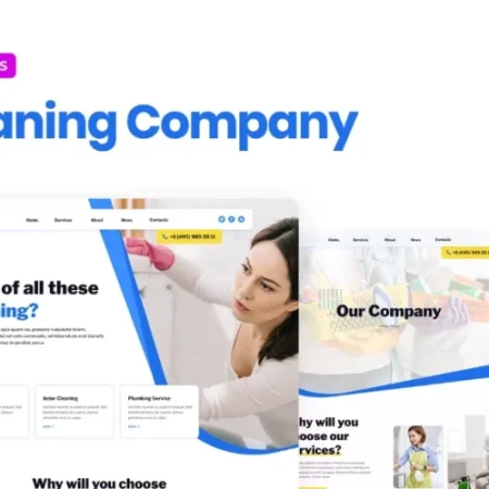 Clino – Cleaning Business Elementor Template