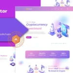 Coinyx – Cryptocurrency Blockchain & Bitcoin Elementor Template