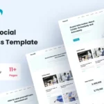 Darona – COVID-19 Social Awareness Elementor Template