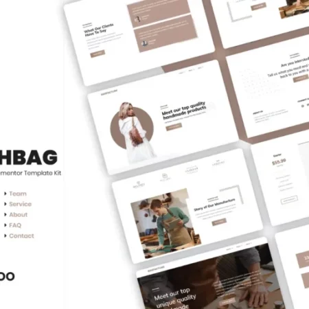 DashBag | Fashion Store Elementor Template