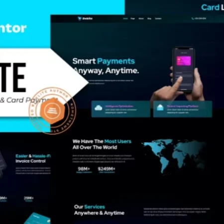 Debite – Card Payment & Online Payment Elementor Template