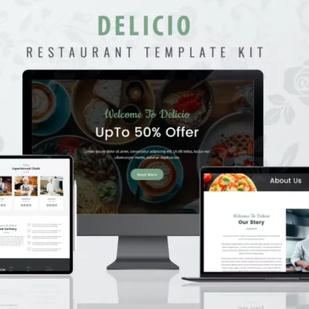Delicio – Restaurant WordPress Template