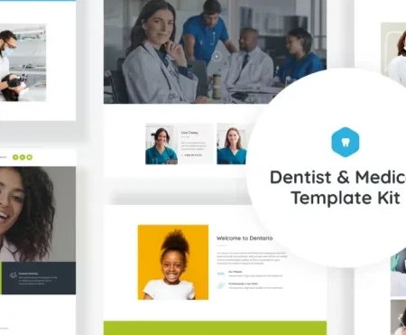 Dentario – Dentist & Medical Elementor Template