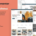 chenia – Kitchenware & Cooking Utensils Store Template Kit