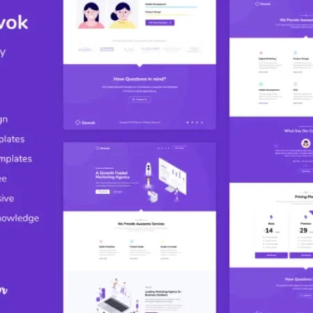 Dewok – Digital Agency Template