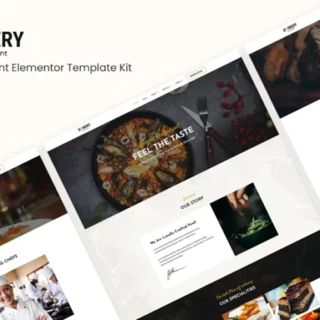 Dinery | Restaurant Elementor Template