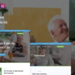 eCare – Elderly & Health Care Elementor Template