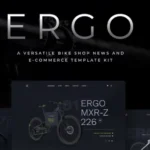 ERGO – Bike & Cycling WooCommerce Elementor Template