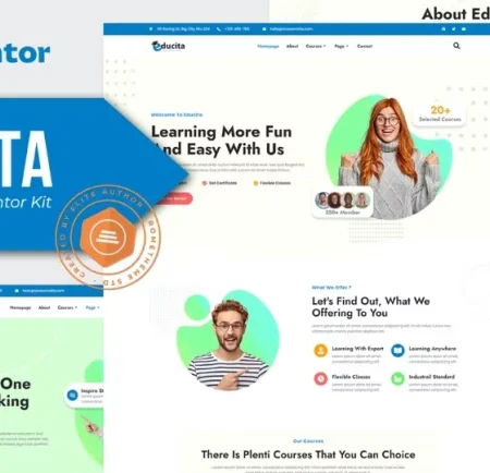 Educita – Education Elementor Template