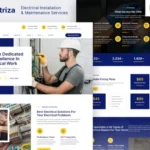 Electriza – Electrical Installation & Maintenance Services Elementor Template